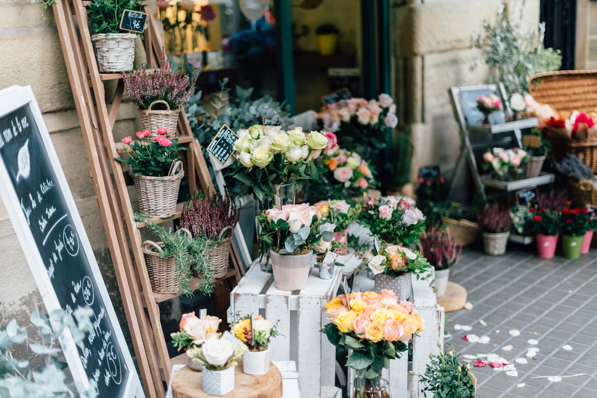 Elegant floral arrangement in soft tones